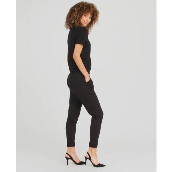 Spanx Classic Black The Perfect Pant Jogger - Picture 2 of 12